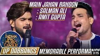 Salman Ali' Outstanding performance||On indian pro music league||