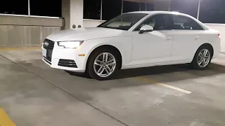 This is what you get from base Audi A4 2017