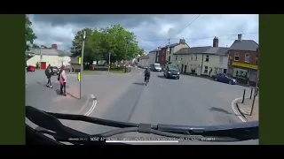 The cyclist - instant karma 😂