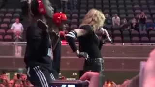 MDNA tour Madonna - Soundcheck and warm-up Amsterdam - part 2