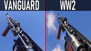 VANGUARD vs WW2 - Guns Comparison