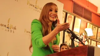 Jessica Chastain Acceptance Speech: Theater Saved Me