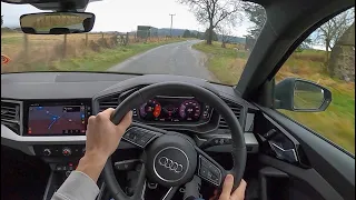 2019 Audi A1 30 TFSI 6-Speed - POV Test Drive (Binaural Audio)