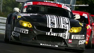 race-media.tv Onboard Classix: BMW Z4 GT3 Adams / Haase VLN 8. Lauf 2010 Nürburgring Nordschleife