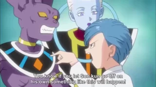 Beerus The God Of Destruction Of Universe 7 Scared Of Bulma Dragon ball super