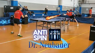 Dr. Neubauer A-B-S Anti-Spin ☄ | Table Tennis Match