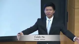 Caleb He, 33rd Annual RSI Final Presentations 2016