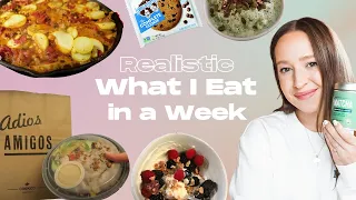 *Realistic* What I Eat in a WEEK as a Petite!