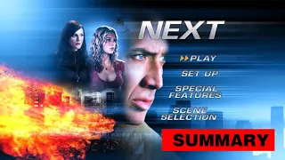NEXT (2007) - Extraordinary ability to see the future and the twist ‼️