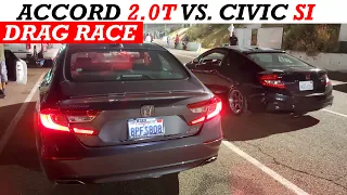 2020 Honda Accord Sport 2.0T vs. 2013 Honda Civic Si: 2 Races