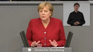 Kanzlerin Merkel zu Afghanistan (DGS)