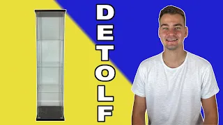 Easy to Follow DETOLF Glass Door Cabinet IKEA Tutorial