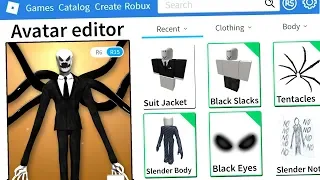 ROBLOX MAKING SLENDERMAN an ACCOUNT!