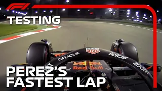 Sergio Perez Sets The Fastest Lap of Testing | F1 Pre-Season Testing 2023