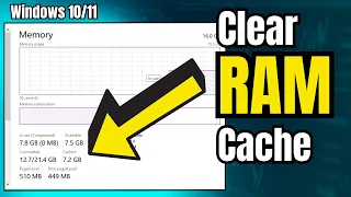 How to Clear RAM Cache in Windows 10/11 (2023) | 🚀 Make Computer Faster