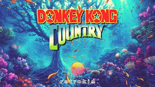 Aquatic Ambience [SYNTHWAVE REMIX - ONE HOUR LOOP] | Donkey Kong Country OST✨