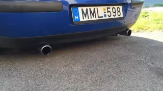 VW Golf 4 1.9 TDI Straight Pipe