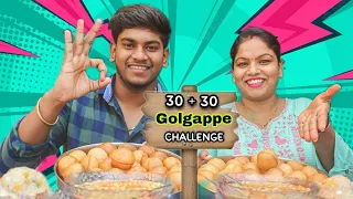 30+30 Spicy🥵Panipuri Challenge in just 5 mins Panipuri Eating/Golgappa Eating/Phuchka/Gupchup Eating