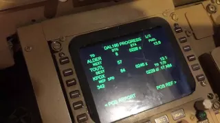 Boeing 757 Control Display Unit