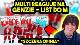 MULTI reaguje na GENZIE - LIST DO M *szczera opinia*