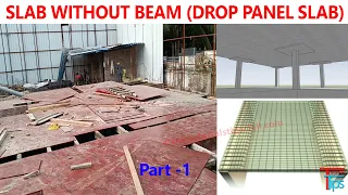 What is Flat Slab or Drop Panel Slab | Part-1