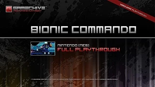 Bionic Commando (NES) Gamechive (Full Longplay)