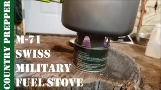 The Perfect Stove for Preppers- M71 Swiss Military Fuel Stove