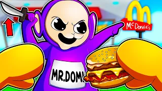 TELETUBBIES RAPINANO IL MCDONALD'S IN VR PER RUBARE LA RICETTA DEL CRISPY MCBACON! *SIAMO PAZZI*