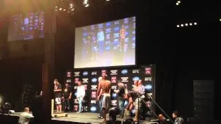 Official weighting do UFC on FOX FX4 Ricardo Funch and Dan