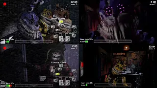 FNaF 1: All Corrupted Animatronics Jumpscares! Updated 2023! (FNaF 1 Mods)