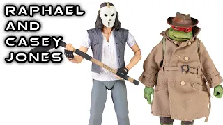 NECA RAPHAEL & CASEY JONES Exclusive 2 Pack Action Figure Review