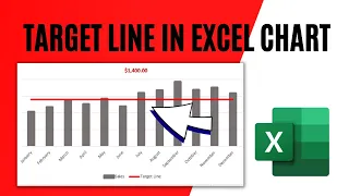 How to Add Target Line in an Excel Chart