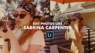 How to edit like SABRINA CARPENTER