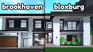 Recreating a BROOKHAVEN house in Bloxburg!