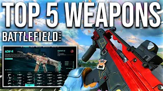 TOP 5 Best Weapons after Update in Battlefield 2042 ( + BEST Attachments )