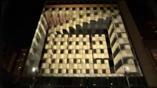 3D Projection Mapping  promoting The Tourist in Dallas