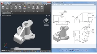 Autocad 3D practice drawing : SourceCAD