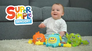 All-New Official @SuperSimpleSongs Sensory Plush Monsters!