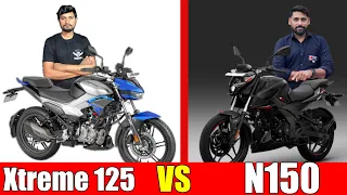 Hero Xterme 125 R VS Bajaj Pulsar N150 2024 Model Which Is Best