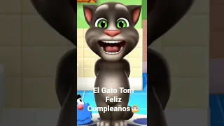 El Gato Tom Felicitando el Cumpleaños a sus Amigos 🤣🤣🤣🎂 #shorts #short