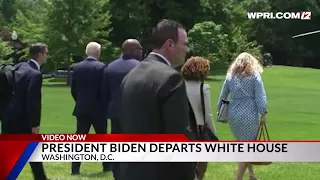 Video Now: Biden departs from the White House