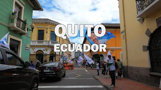 Quito, Ecuador - Driving Tour 4K