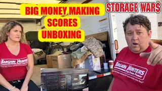 BIG SCORES UNBOXING MILITARY BOXES from ABANDONED Storage Auction