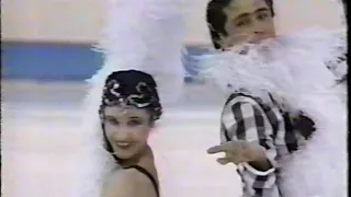 1989 World Figure Skating Championships Free Dance CBS