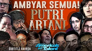 SUARANYA BIKIN DUNIA MENANGIS💥😭 HOT TRENDING PUTRI ARIANI GOLDEN BUZZER KOMPILASI REAKSI sub bahasa