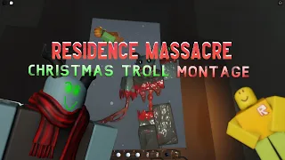 Residence Massacre - Evil Krampus trolls 90+ Players MONTAGE [ CHRISTMAS ]