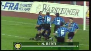 1993-1994 Coppa UEFA - Casino Salisburgo vs Inter 0-1 Berti
