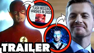 FLASH MISSING VANISHES IN CRISIS! COBALT BLUE IS BORN! The Flash 9x11 Trailer Breakdown