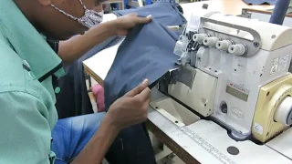 Overlock side seam