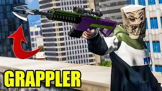 We Used GRAPPLE GUN To escape The Cops | GTA 5 RP